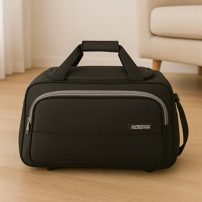 CLANE DUFFLE Bag – Small (52cms) – Black/Blue