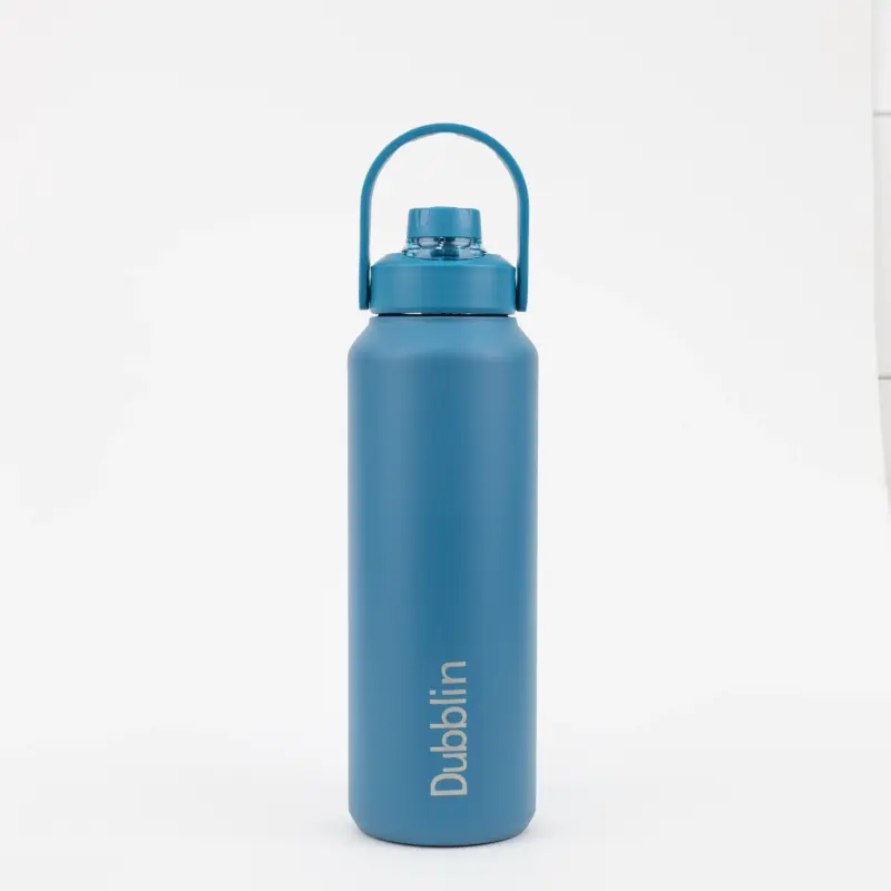 Dubblin – Jumbo Double Wall Vacuum Insulated Water Bottle – Blue (1800ml)