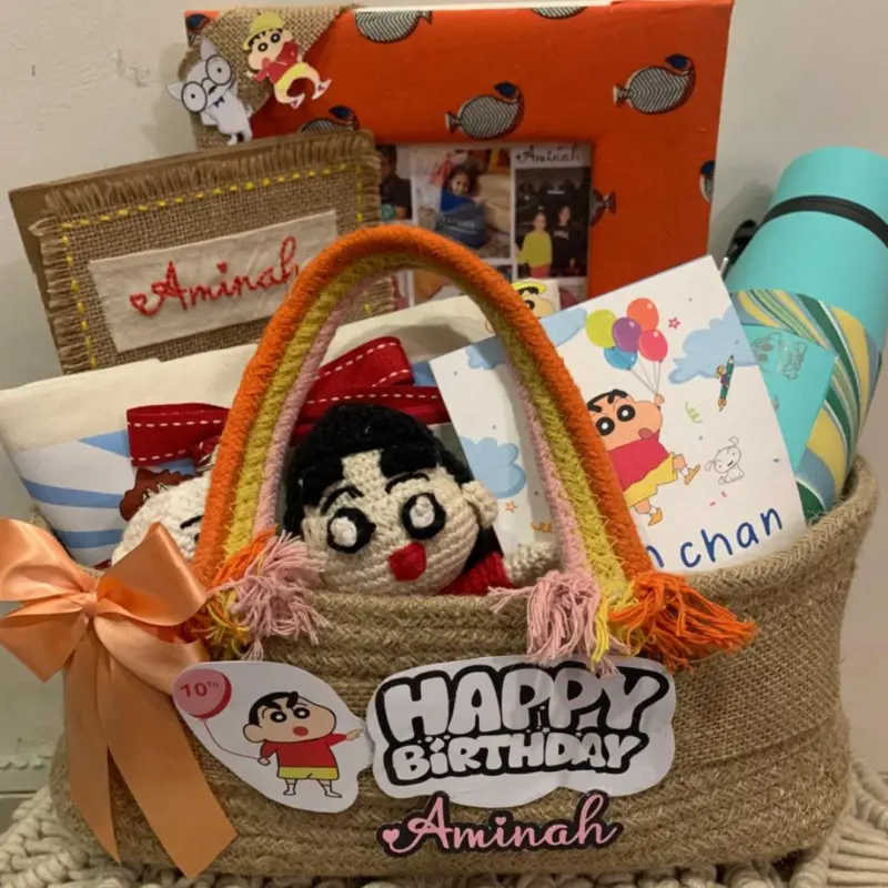 Shinchan Theme Birthday Hamper for Kids – Customized Gift Set