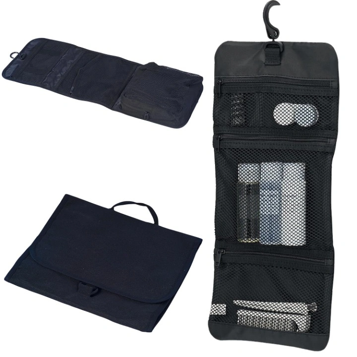 Hanging Toiletry Bag – Portable Travel Organizer for Shampoo, Toiletries, and Makeup