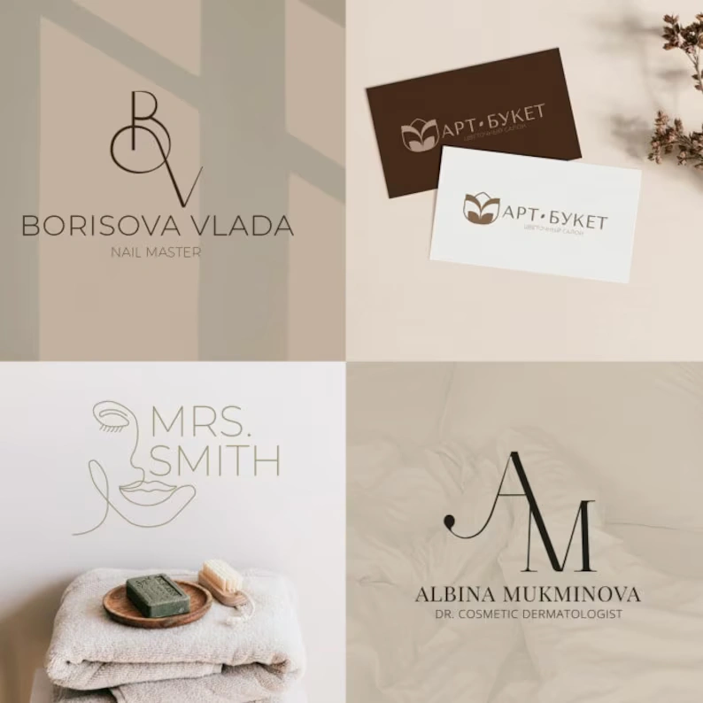 Custom Logo Design – Minimalist & Professional Business Logos