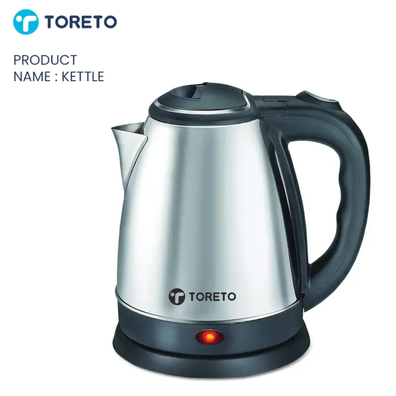 K-Tel – 1.8L Electric Kettle with Auto Shut-Off & Stainless Steel Body