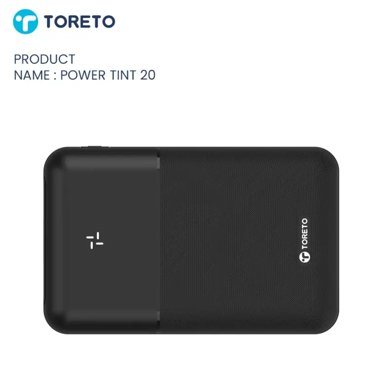 POWER TINT 20 – 20,000mAh Fast Charging Power Bank with Multi-Protocol Support