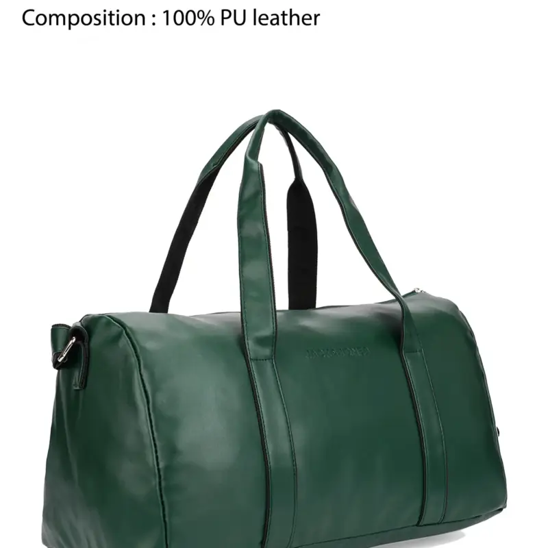 HAGEN DUFFLE – Green | 22L | PU Leather | Shoulder Strap | Premium Finish